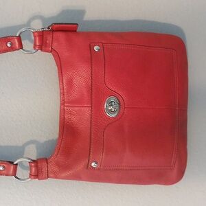 COACH PENELOPE Hipster Crossbody Bag, Red Leather F16533